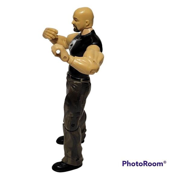 WWE Wrestling Action Figure Stone Cold Steve Austin Ruthless Aggression 2003 - Picture 3 of 12